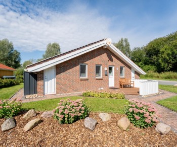 Ferienhaus mit schönem Gartenbereich an der Nordsee