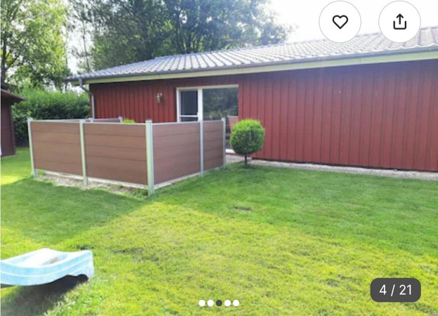   Ferienhaus mit schönem Gartenbereich und Terrasse